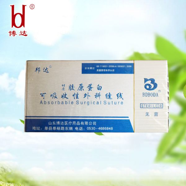 膠原蛋白可吸收性外科縫線（魯械廣審(文)第 250603-03056號）